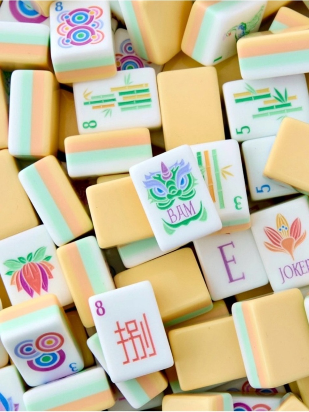 New Lemon Sorbet Mahjong Tiles